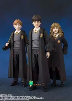 Em estoque [72 horas de envio] SHF Harry Harry Potter Hermione Ron Action Figure Toy Collection Gift