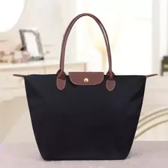 MINISO-Bolsa de Ombro Dobrável Feminina Clássica de Grande Capacidade, Bolsas de Nylon, Moda Casual, Alta Qualidade, Nova, 2024 - Wolf Magazine