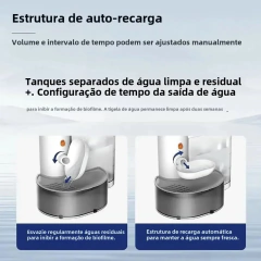 Dispensador de água para cães e gatos, dispensador de água para animais de estimação, dispensador de água para gatos, carregamento de água corrente, alimentador automático de água - comprar online