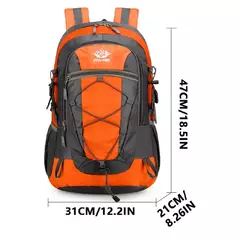 Impermeável caminhadas mochila, leve caminhadas ao ar livre saco, grande capaci na internet