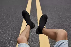 Sapatos de meia descalço minimalistas para homens e mulheres, sapatos de água ecológicos multiúso, ultra portáteis na internet