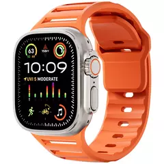 Pulseira de Silicone Esportiva para Apple Watch Band, Ultra, 49mm, 45mm, 44mm, 42mm, Pulseira de Relógio, iWatch Series 9, 8, 7, 6, SE, 5, 4 - Wolf Magazine