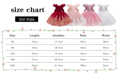 Vestido floral de tule para meninas de 0.2 anos, festa de primeiro aniversário, batismo, vestidos brancos, princesa, casamento, dama de honra, baile - Wolf Magazine