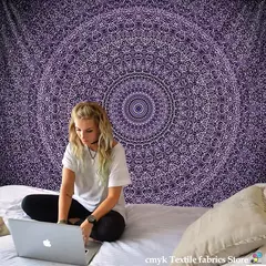 Mandala Tapeçaria para Decoração de Casa, Beach Yoga Mat, Colcha de Mesa, Pendurado, Boêmia, Indiano, Hippie, Quente, Novo, 210x148cm - Wolf Magazine