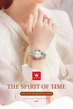OLEVS-Relógio de quartzo para mulheres, aço inoxidável sólido, mostrador digital, pulseira elegante impermeável, espelho losango, conjunto presente na internet