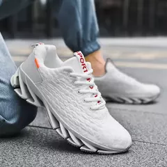 Tênis de corrida antiderrapante respirável para homens e mulheres, tênis esportivos, moda casual, primavera e outono na internet