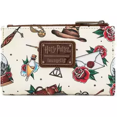 Imagem do Loungefly Harry Potter Mochila Pottered Mulheres Alça Dupla Bolsa de Ombro Bolsa Mochila Saco de Lazer Infantil Presente