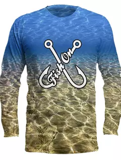 Camisa masculina de pesca de manga longa proteção UV, respirável secagem rápida, suor leve wicking top, ao ar livre, verão, primavera - loja online