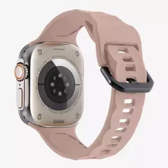 Banda de silicone para apple watch pulseira 49mm 45mm 41mm esporte pulseira 44mm 40mm 42mm 38mm pulseira iwatch ultra 9 8 7 6 se 5 4 cinto - Wolf Magazine