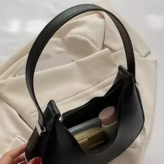Bolsa de ombro Hobo de couro PU feminina, bolsa de embreagem pequena bolsa de ax - comprar online
