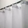 Minghe-Poliéster Tecido Cortina De Chuveiro, Pano De Banheiro, Waffle, Heavy Duty, 230 gsm