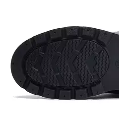 Imagem do Botas de neve de pelúcia impermeáveis masculinas, tênis duráveis, sapatos de lazer, tamanho grande, quente, meio da panturrilha, ao ar livre, inverno