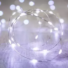 Imagem do USB LED String Lights para decoração de Natal Luzes de fadas impermeáveis Fio de cobre, Guirlanda de luz, Festa de casamento, 10 m, 20 m, 30m