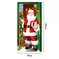 Decoração do fundo do Natal, pano de suspensão, tampa da porta, tapeçaria, partido, ano novo na internet