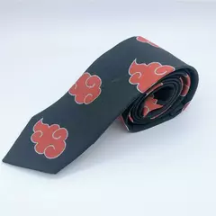 Anime ninja naruto akatsuki uchiha itachi cosplay traje adulto unisex gravata estudante halloween prop acessórios presente de natal - comprar online