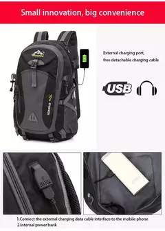 Clássico masculino mochila náilon à prova dwaterproof água casual viagem ao ar livre mochila caminhadas acampamento montanhismo mochila saco de esportes feminino - Wolf Magazine
