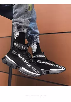 2022 homens tênis meias sapatos luz grande tamanho sapatos casuais legal 47 moda branco esportes ao ar livre design personalidade confortável