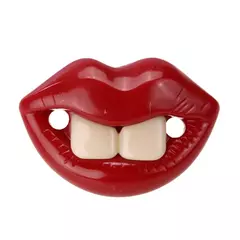 Silicone engraçado bebê chupeta, Mordedores do mamilo manequim, Toddler Pacy ortodôntico - comprar online
