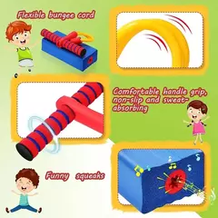 Imagem do Sapo Jumping Sports Toy para Crianças, Crescer Mais Alto, Equilíbrio, Indoor e Outdoor, Equipamentos de Exercício, Saltando Som, Fitness, Meninos e Meninas