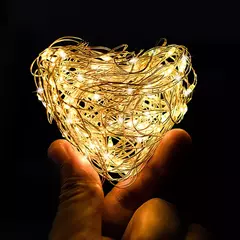 USB Bateria Operado LED String Light, Fio De Cobre, Guirlanda, Fada Iluminação Cordas, Natal, Festa De Casamento, Decoração Lâmpadas, 100-2m na internet