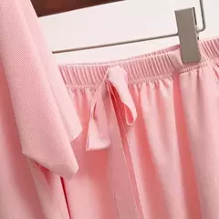 Imagem do Pijama de lã coral grande masculino, veludo grosso, flanela juvenil quente, conjunto de peles domésticas, outono e inverno