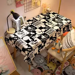 Toalha De Mesa Mickey Mouse Dos Desenhos Animados Da Disney Para Crianças, Mesa De Jantar Americana, Toalha De Mesa De Café Retro, Toalha De Mesa Quadrada - Wolf Magazine