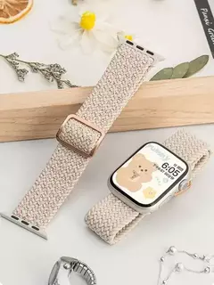 Bracelete Solo Trançado para Apple Watch, Band para iWatch Series 8, 9, 3, SE, 5, 6, 7, Ultra 2, Correia, 44mm, 40mm, 45mm, 49 milímetros, 41 milímetros, 45 milímetros na internet
