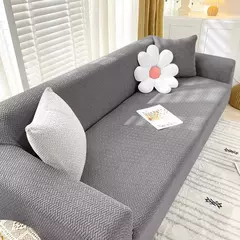 Capa de sofá Jacquard grosso para sala de estar, elástico, tudo incluído, capa de sofá, Stretch, em forma de L, sofá de canto Slipcovers, 1, 2, 3, 4 lugares - comprar online