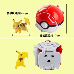 Pokemon elf bola pokeball anime figura desenhos animados pikachu charizard piplup kyogre bolso monstro animal de estimação anime ação modelo brinquedo presentes - Wolf Magazine