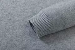 Suéter de manga comprida com gola alta masculino, top macio, quente e confortável com base, cor sólida, 7 cores - loja online