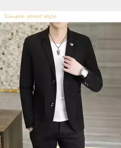 Alta qualidade blazer masculino multicolorido negócios casual elegante moda premium simples festa compras cavalheiro fino ajuste jaqueta - loja online