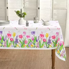 Spring Wild Grass Tablecloth, Table Cover for Home Decor, Verão, Primavera, Verde, Feriado, Casamento, Birthday Party, Kids, Baby Shower