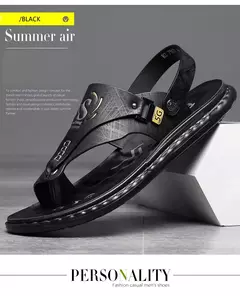 Sandálias dos homens Atacado de Verão de sola Macia Anti derrapante Sapatos de Praia dos homens Grande Nova flip-flops Casual Outwear Sandálias