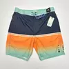 Masculino Esporte Bermuda Shorts, Praia Swimwear, Surf, Natação, Volley Boardshorts, Bolso Lateral, 2 Camadas, Tamanho S, M, L