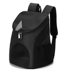 Portátil dobrável pet malha transportadora cão mochila respirável saco cão gato grande capacidade ao ar livre viagem transportadora dupla bolsa de ombro na internet