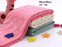 Toalha de banho infantil de microfibra coelho, pano de alimentação macio, infantil e recém-nascido - Wolf Magazine