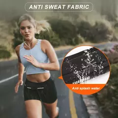 Pacote de fanny ultra fino invisível impermeável, bolsa móvel de corrida, equipamento ao ar livre multifuncional, esportivo, ultra fino