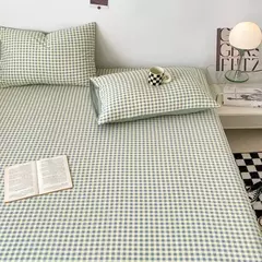 Folha de cama grade macia e confortável, lençol, adequado para quartos e convidados, excluindo fronhas, 1pc na internet