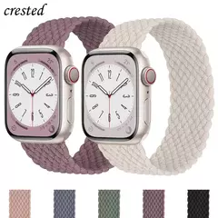 Imagem do Braceletes, iWatch Ultra 2, série 9, 7, 6, 3, 8, SE, 40mm, 44mm, 49mm, 45mm, bracelete trançado para Apple Watch, 41 milímetros, 38 milímetros, 42 milímetros, 44 milímetros, 45 milímetros