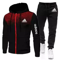 Sportswear com zíper masculino, terno fitness, terno de corrida, terno esportivo com capuz, novo estilo, moda, 2022 na internet