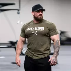 Algodão masculino solto camiseta de grandes dimensões, camiseta de ginástica masculina, streetwear de corrida, roupas fitness, moda esportiva verão, novo na internet