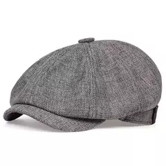Imagem do Selvagem casual masculino chapéu de jornaleiro, boné octogonal, britânicos pintores chapéus, boinas, espinha de arenque bonés lisos, boinas hip hop, outono, inverno