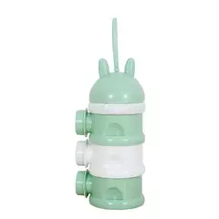 Imagem do Recipiente de Alimento Portátil para Leite em Pó, Dispensador de papelão, Resistente a Derramamento, Adequado para 1 a 6 Anos Ol, 3 4 Tier Storage