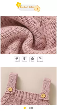 Imagem do Macacão infantil de malha sem mangas, roupas de bebê recém-nascido, macacões de cor sólida, roupas infantis, primavera e outono