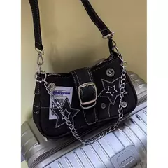Imagem do Y2K-Stars Padrão Underarm Bag para Mulheres, Bolsas de Lona, Pequenos Sacos De Ombro, Cadeia Tote Bolsas, Cool Girls, Moda Feminina