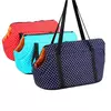 Luxo portátil cão de estimação grandes cães viagem mochilas ombro duplo esporte equitação caminhadas ao ar livre saco portador animal estimação