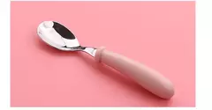 Talheres portáteis de aço inoxidável para crianças, Spoon Forks Box Utensílios de alimentação do bebê Conjunto de talheres para bebês, 3pcs