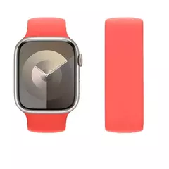 Silicone Solo Loop Band para Apple Watch, Belt Bracelet Strap, iWatch Series 9, 8, 7, 6, SE, Ultra 2, 40mm, 44mm, 45mm, 41mm, 49 milímetros, 38 milímetros, 42 milímetros - comprar online