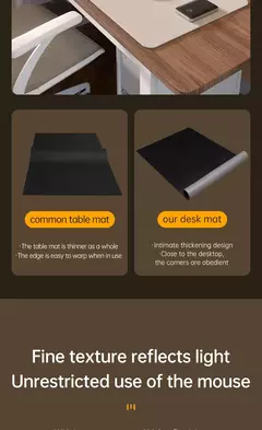Waterproof PU Leather Grande Gaming Mouse Pad, Casa e Escritório Gamer Desk Mat, Computador Mousepad, Tampa Da Mesa Do Teclado - loja online