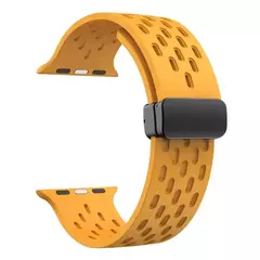 Pulseira de silicone para Apple Watch Band, 49mm, 45mm, 44mm, 42mm, 40mm, 41mm, 38mm, pulseira para iWatch Series 9, 8, SE, 7, 6, 5, 4, 3, ultra 2 - Wolf Magazine